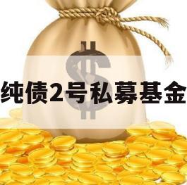 纯债2号私募基金