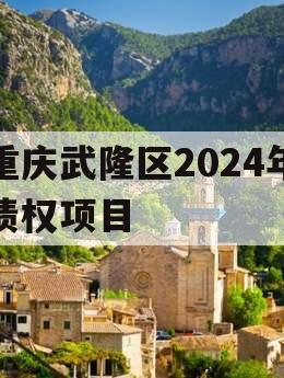 重庆武隆区2024年债权项目