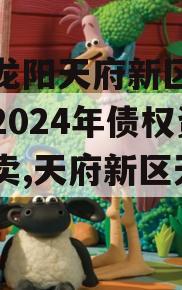 四川龙阳天府新区建设投资2024年债权资产拍卖,天府新区天府龙城