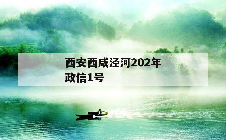 西安西咸泾河202年政信1号