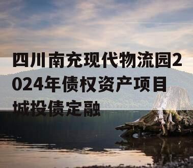 四川南充现代物流园2024年债权资产项目城投债定融