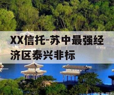 XX信托-苏中最强经济区泰兴非标