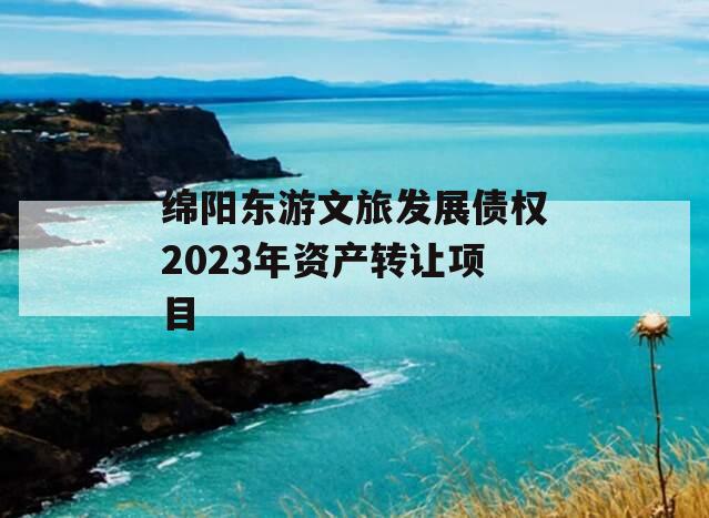 绵阳东游文旅发展债权2023年资产转让项目