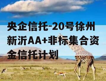 央企信托-20号徐州新沂AA+非标集合资金信托计划