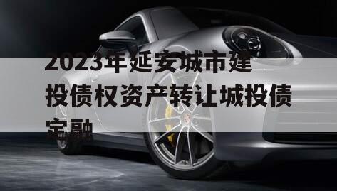 2023年延安城市建投债权资产转让城投债定融