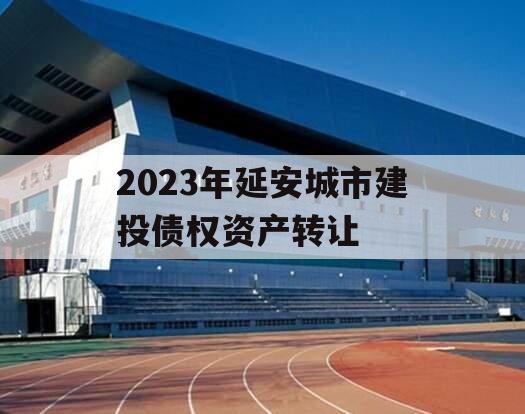 2023年延安城市建投债权资产转让