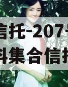 上市信托-207号咸阳高科集合信托计划