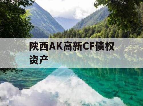 陕西AK高新CF债权资产