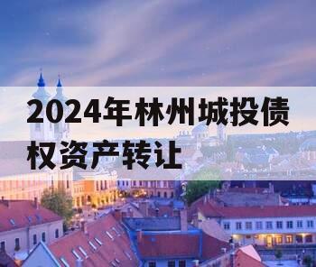 2024年林州城投债权资产转让