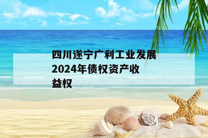 四川遂宁广利工业发展2024年债权资产收益权