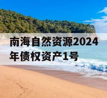 南海自然资源2024年债权资产1号
