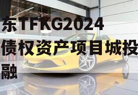 山东TFKG2024年债权资产项目城投债定融