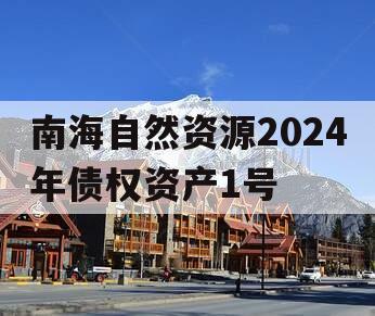 南海自然资源2024年债权资产1号