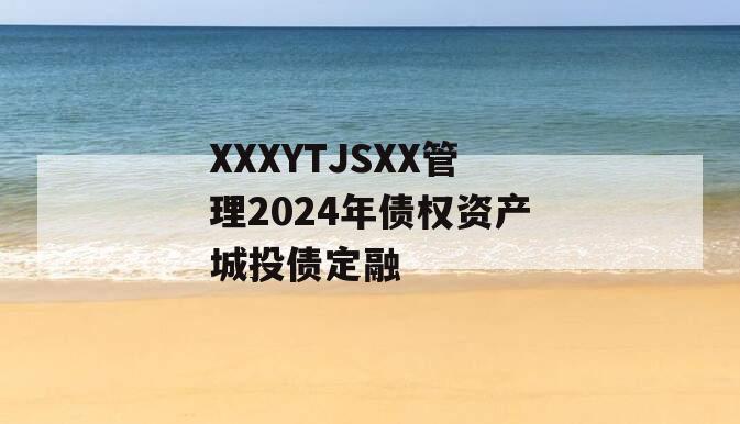 XXXYTJSXX管理2024年债权资产城投债定融