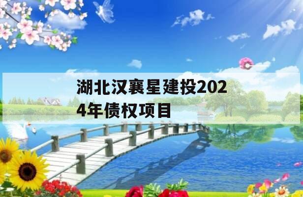 湖北汉襄星建投2024年债权项目