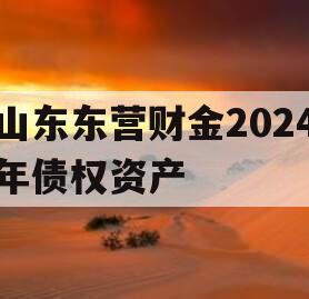 山东东营财金2024年债权资产