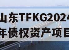 山东TFKG2024年债权资产项目