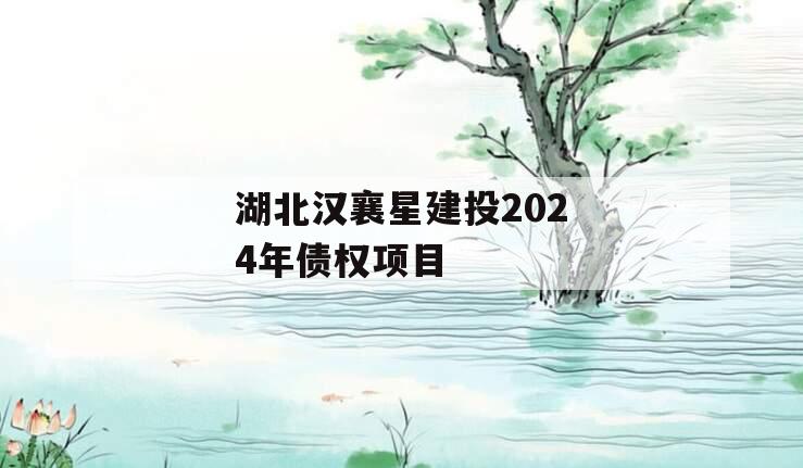 湖北汉襄星建投2024年债权项目