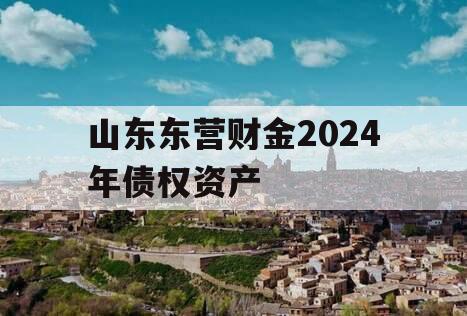 山东东营财金2024年债权资产