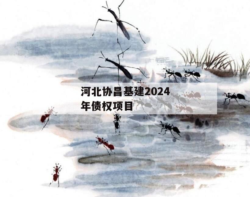 河北协昌基建2024年债权项目