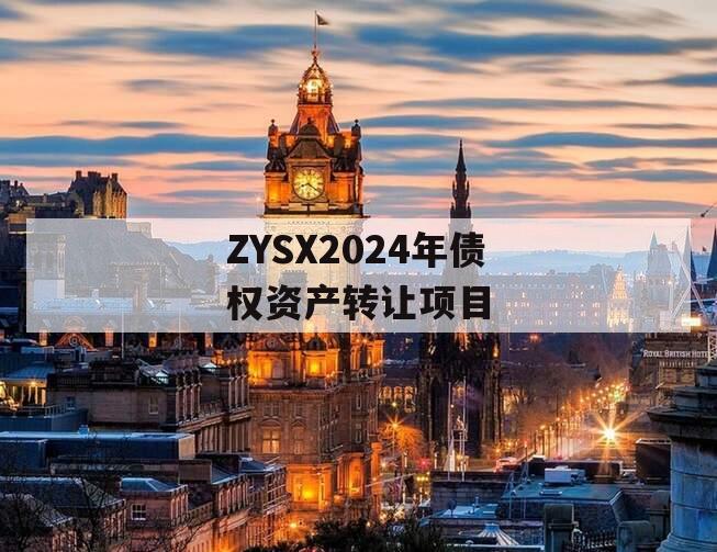 ZYSX2024年债权资产转让项目