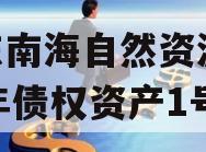 山东南海自然资源2024年债权资产1号