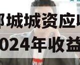 山东邹城城资应收账款资产2024年收益权