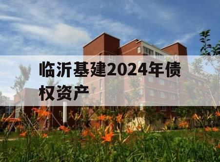 临沂基建2024年债权资产