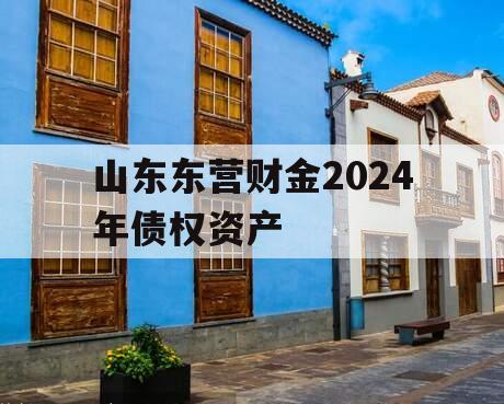 山东东营财金2024年债权资产