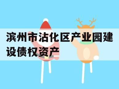 滨州市沾化区产业园建设债权资产