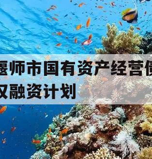 偃师市国有资产经营债权融资计划