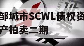 邹城市SCWL债权资产拍卖二期