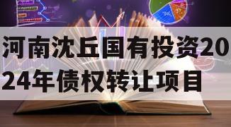 河南沈丘国有投资2024年债权转让项目