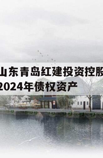 山东青岛红建投资控股2024年债权资产